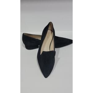 Cole Haan Women's Arlyss Skimmer II Black Suede Slip On Loafers Sz 9